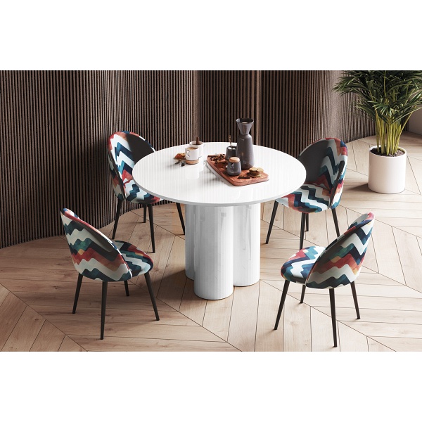 Stół RAVEO - Wariant Kolorystyczny: Biały - Hubertus